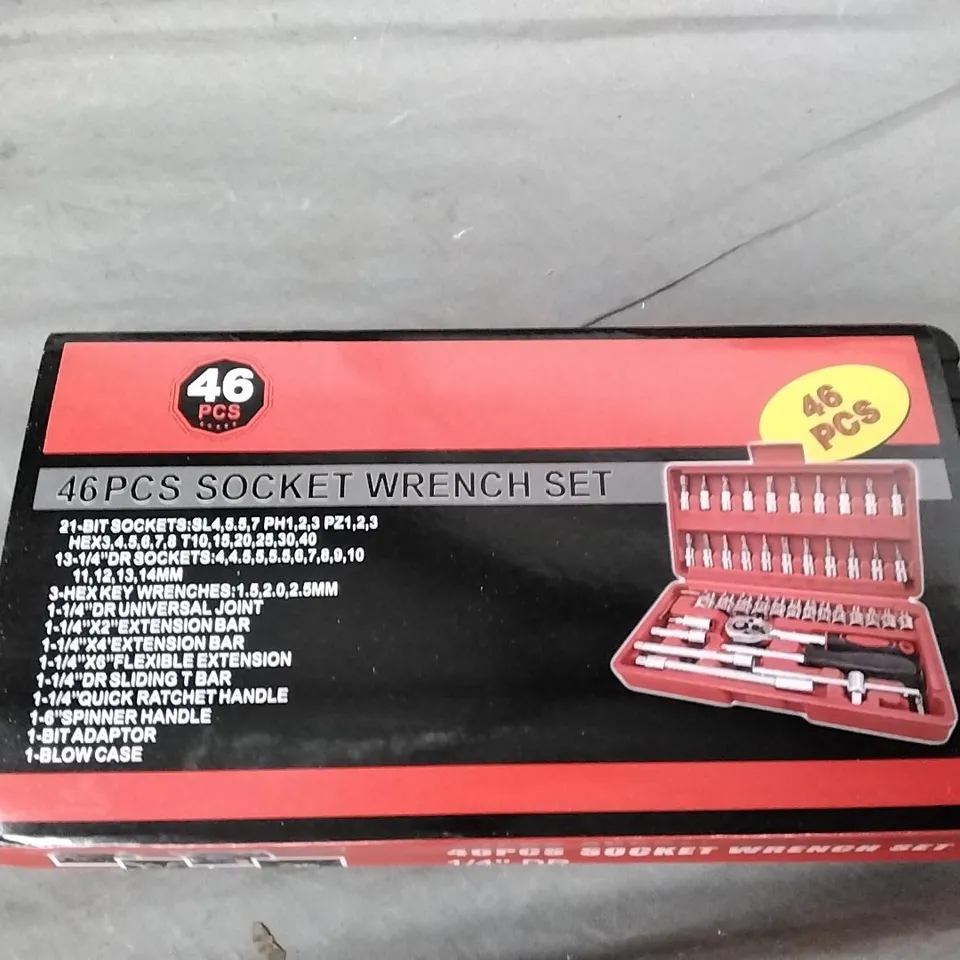 SOCKET WRENCH SET 46PCS