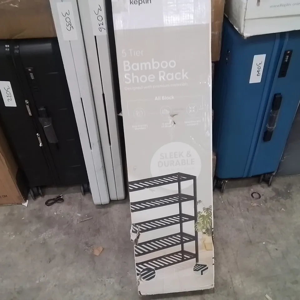 KEPLIN 5 TIER BAMBOO SHOE RACK