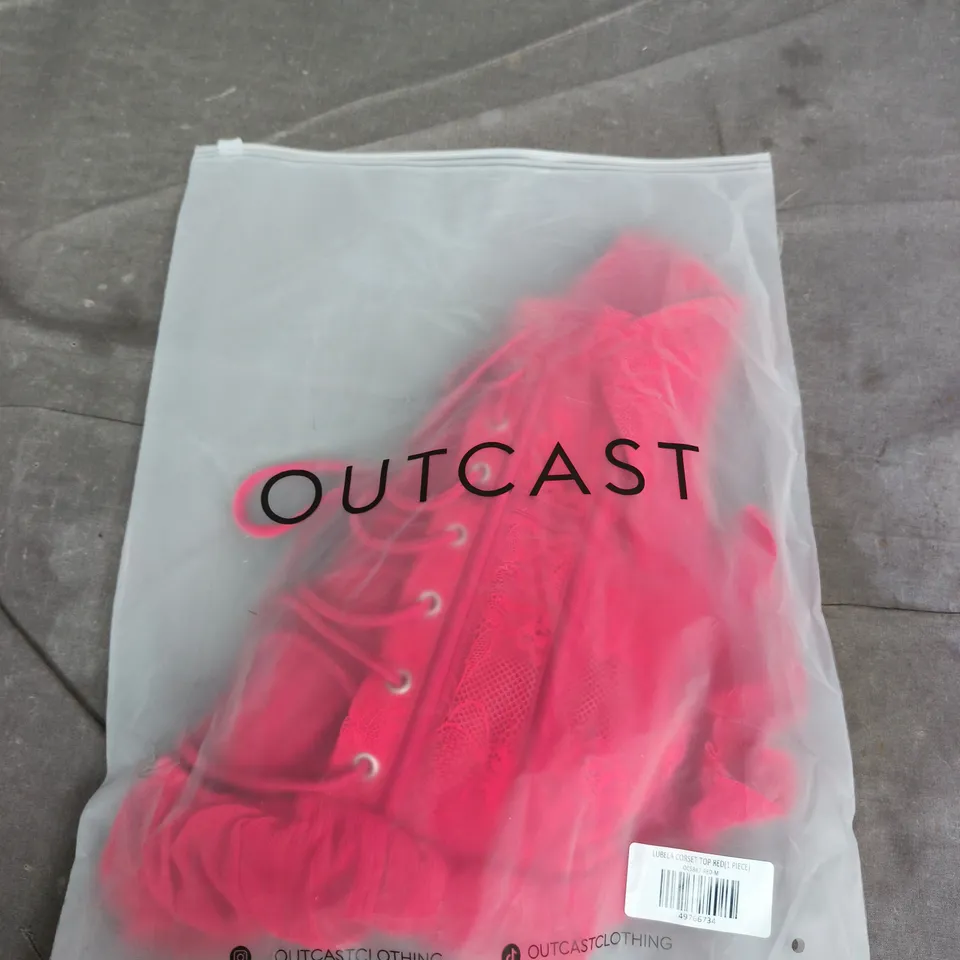 LUBELA CORSET TOP RED – SIZE M 