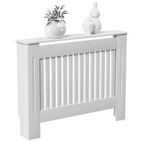 BOXED VIDA CHELSEA RADIATOR COVER, MEDIUM - WHITE (1 BOX)