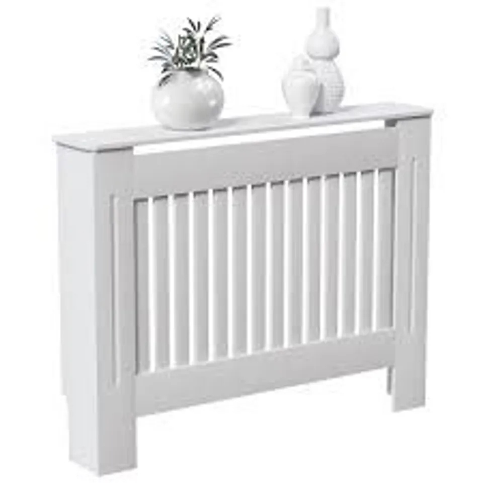 BOXED VIDA CHELSEA RADIATOR COVER, MEDIUM - WHITE (1 BOX)