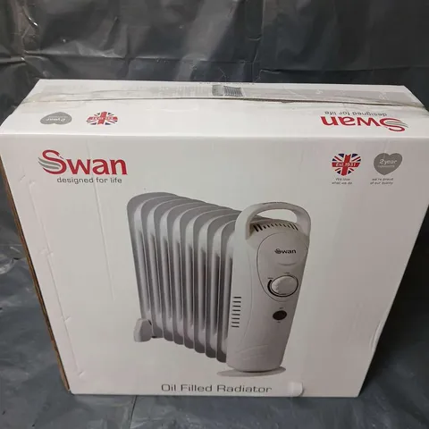 BOXED SWAN 1000W MINI OIL HEATER - COLLECTION ONLY