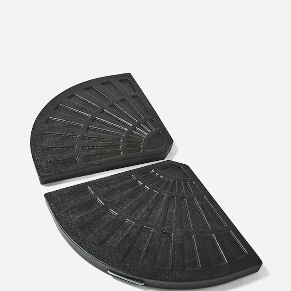PACK OF 2 QUARTER PARASOL BASE FOR HANGING PARASOL  