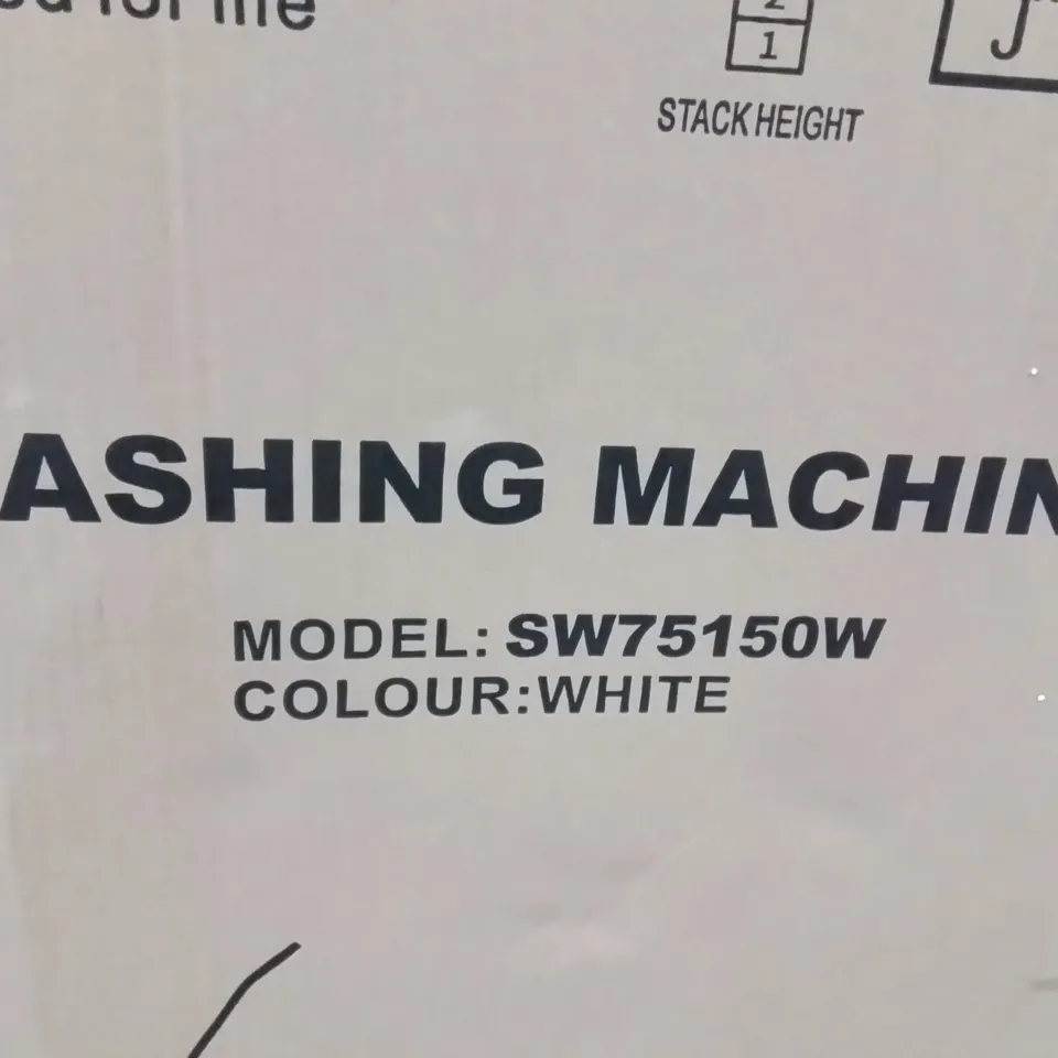 BOXED SWAN SW75150W 9KG 1400RPM WASHING MACHINE - WHITE