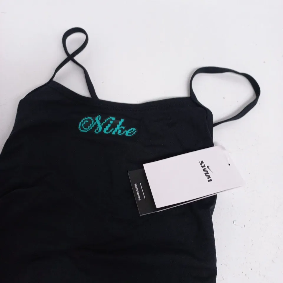 NIKE WOMEN'S BLACK ONE-PIECE SWIMSUIT- UK 10