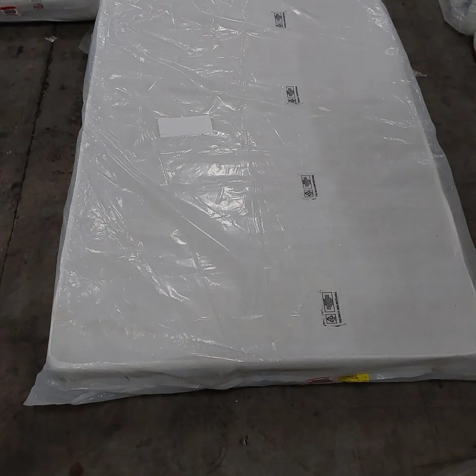 QUALITY BAGGED 4'6" DOUBLE OPEN COIL MATTRESS