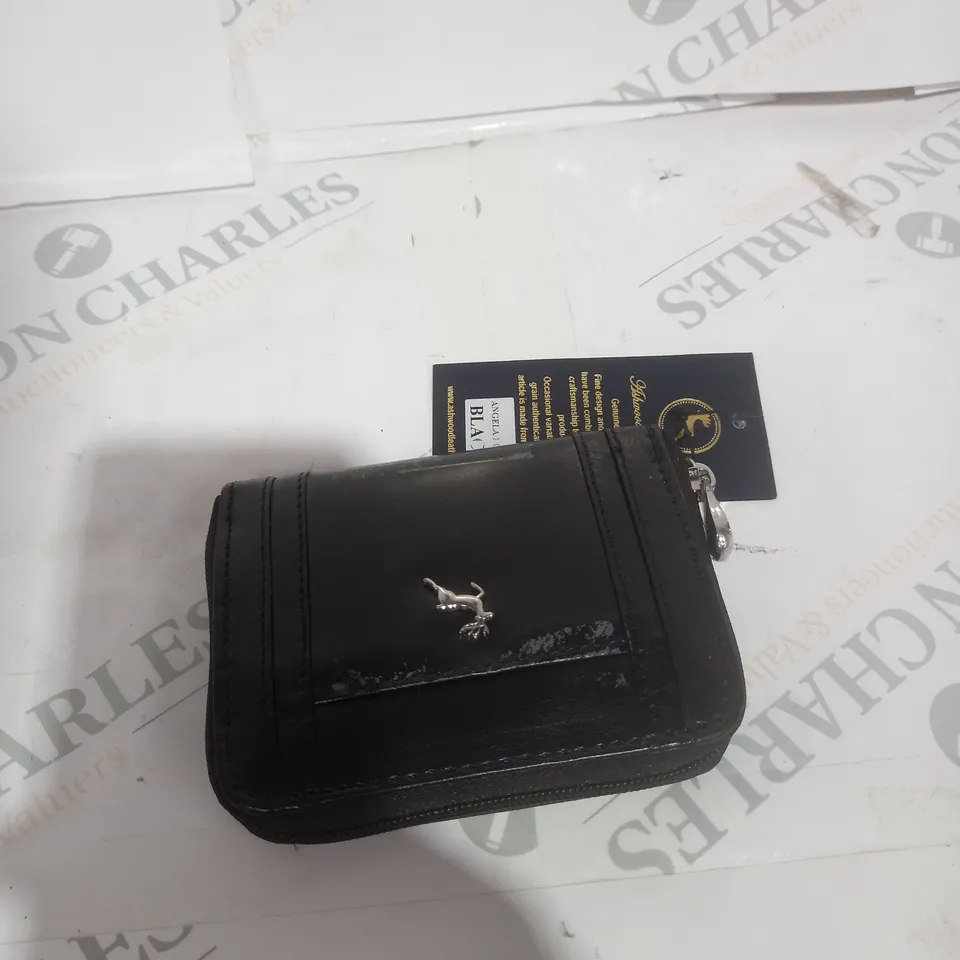 ASHWOOD LEATHER ANGELA RFID ZIP POCKET PURSE