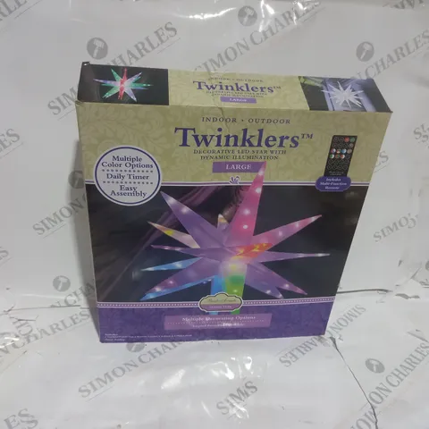 BOXED PACIFIC ACCENTS STAR BURST LIGHT