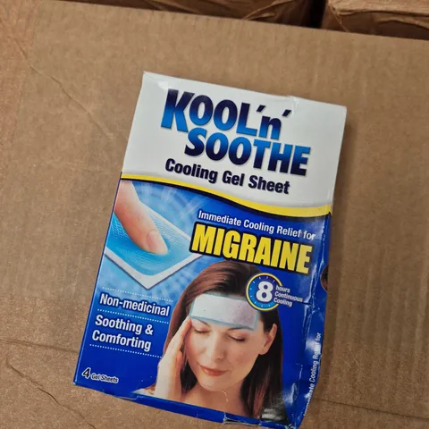 APPROXIMATELY 10 ASSORTED ITEMS INCLUDING HYPACLENS SALINE EYE WASH AND KOOL 'N' SOOTHE COOLING GEL SHEET 