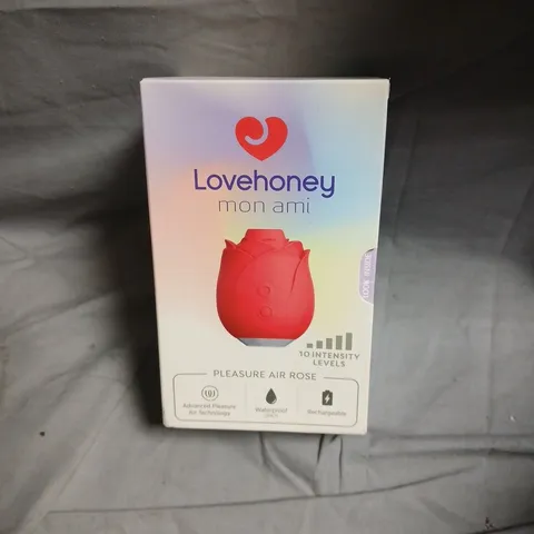 LOVEHONEY MON AMI PLEASURE AIR ROSE VIBRATOR – BOXED