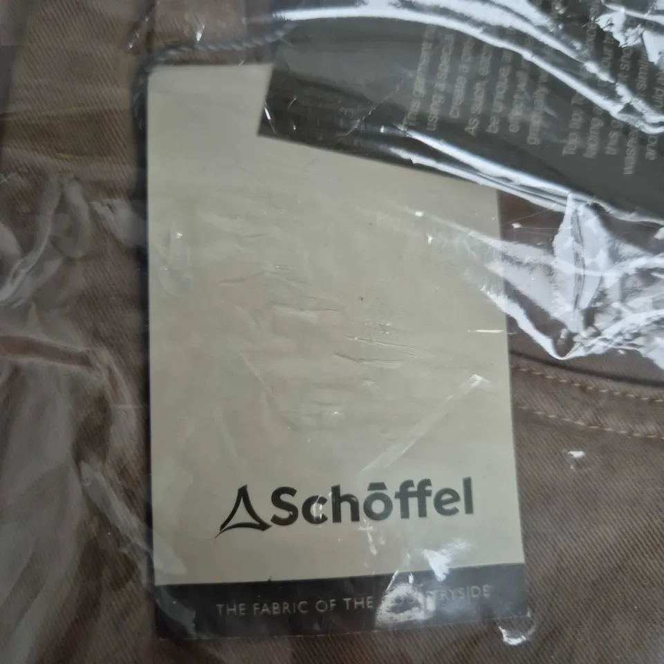 SCHOFFEL CANTERBURY 5 POCKET JEANS – CAMEL, UK 34L