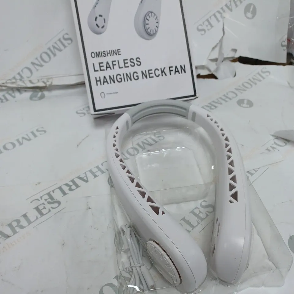 BOXED OMISHINE LEAFLESS HANGING NECK FAN