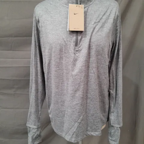 NIKE RUNNING DRI-FIT LONG SLEEVE TOP - M