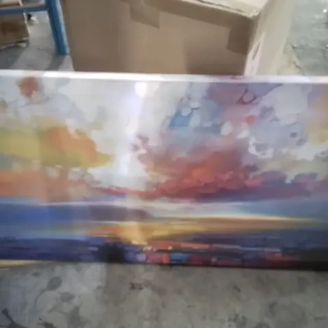 SUNSET ABSTRACT ART CANVAS