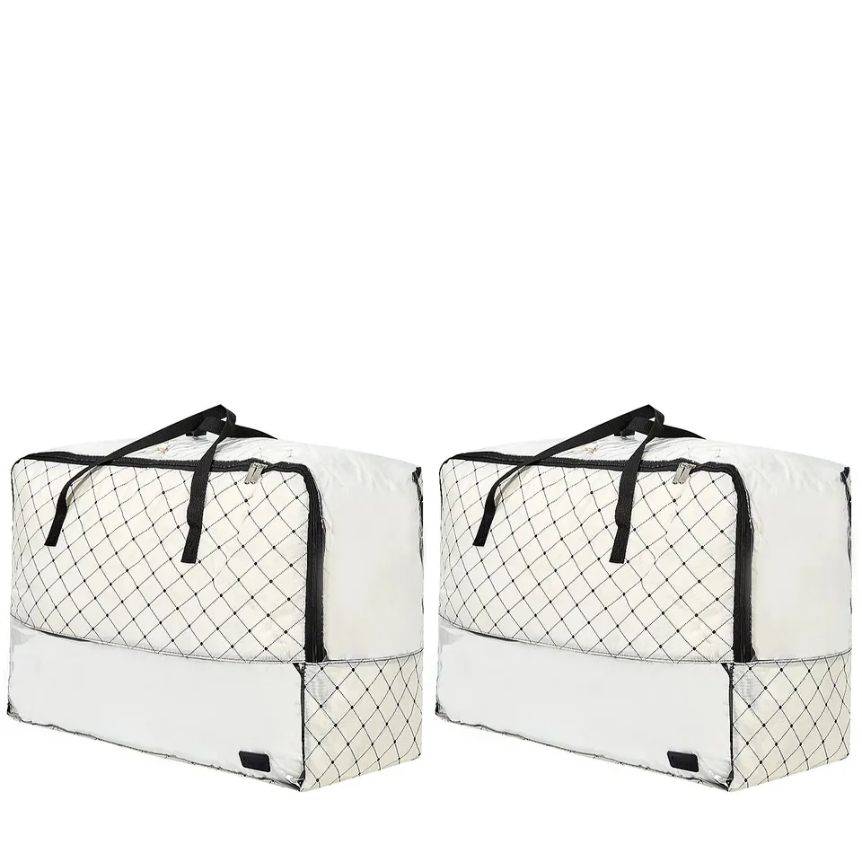 PERIEA SET OF 2 COLLAPSIBLE PRINTED STORAGE BAGS