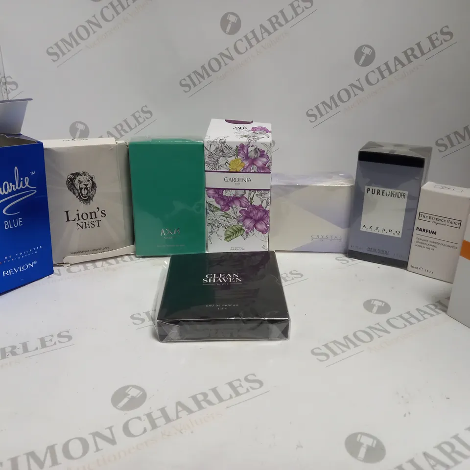 APPROXIMATELY 10 ASSORTED BOXES FRAGRANCES TO INCLUDE; ZARA, CLEAN SHAVEN, AZZARO, THE ESSENCE VAULT, LION'S NEST, FEDERICO MAHORA, AXIS AND CRYSTAL AURA