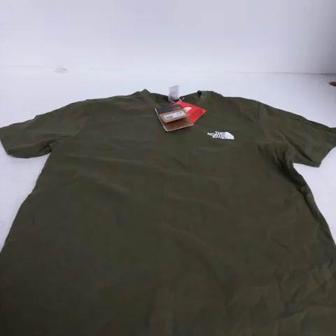 THE NORTH FACE MEN'S T-SHIRT – OLIVE GREEN - L
