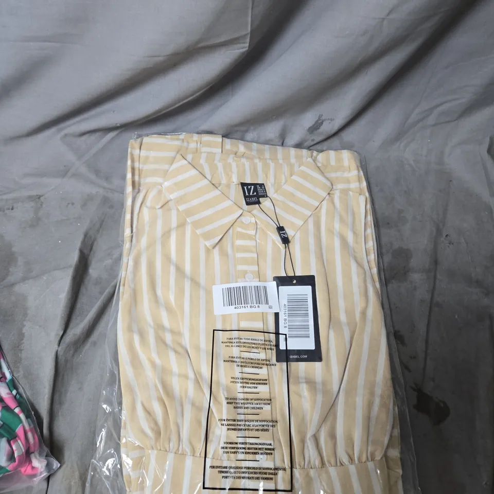 BOX OF APPROXIMATELY 50 ITEMS INCLUDING: IZABELA LONDON DRESS AND KIM AND CO DRESS