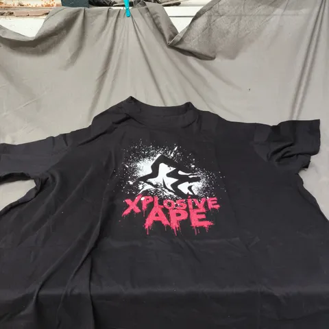 XPLOSIVE APE BLACK T SHIRT 4XL