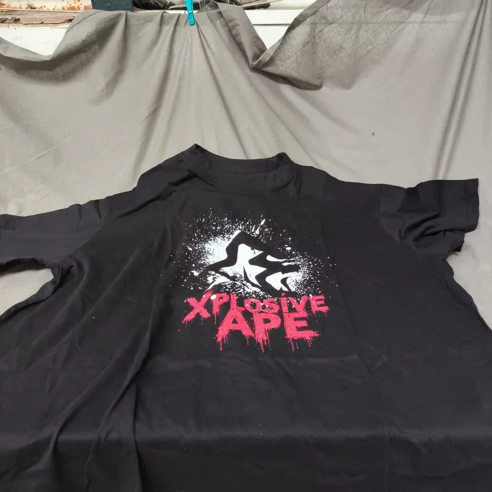 XPLOSIVE APE BLACK T SHIRT 4XL