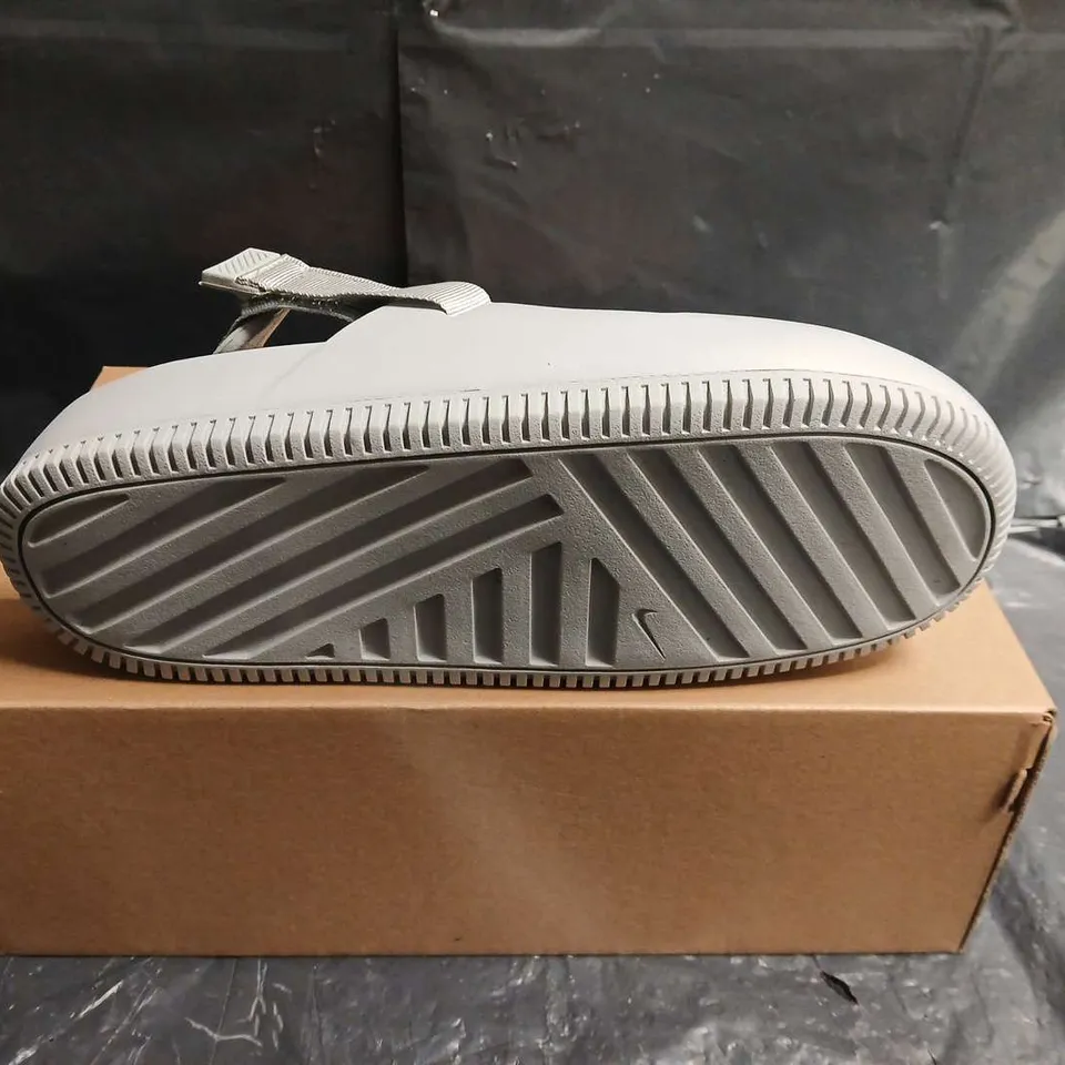 BOXED PAIR OF NIKE CALM MULE GREY – MEN'S SLIP-ON SANDALS, UK 8