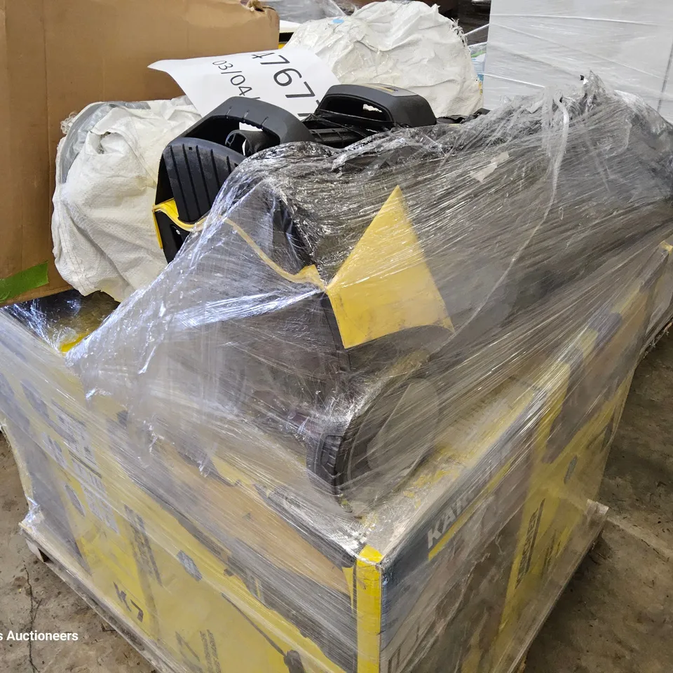 PALLET OF APPROXIMATELY 4 KÄRCHER K 7 PREMIUM SMART CONTROL HOME PRESSURE WASHERS - UNPROCESSED RAW RETURNS