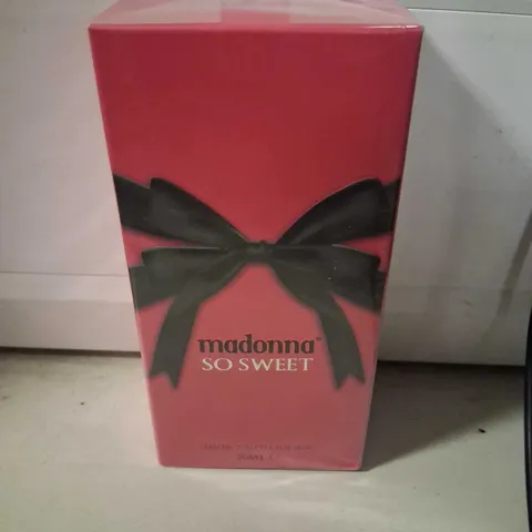 BOXED AND SEALED MADONNA SO SWEET EAU DE TOILETTE FOR HER 50ML