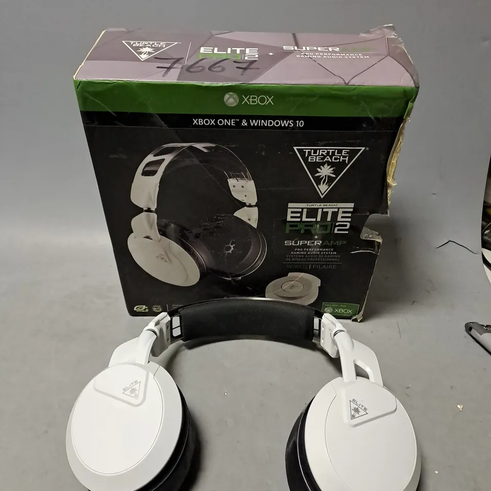 BOXED XBOX ONE & WINDOWS 10 TURTLE BEACH ELITE PRO 2 HEADPHONES