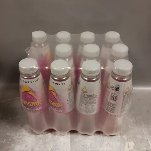 11 X LUCOZADE ZERO SUGAR UPLIFT DRINKS - PINK LEMONADE 