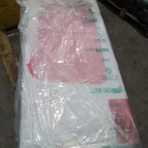 QUALITY BAGGED BURTUNDY 3' SINGLE FOAM MATTRESS 