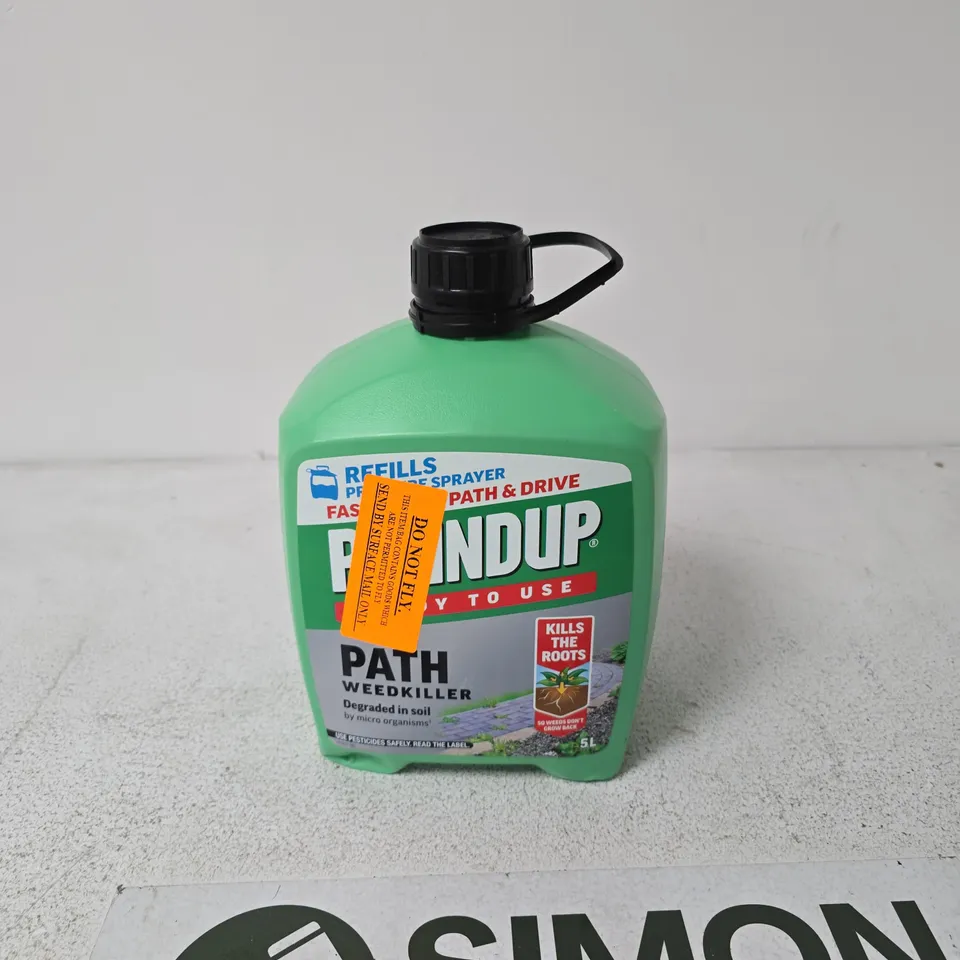ROUNDUP PATH WEEDKILLER, 5L – PLASTIC CONTAINER