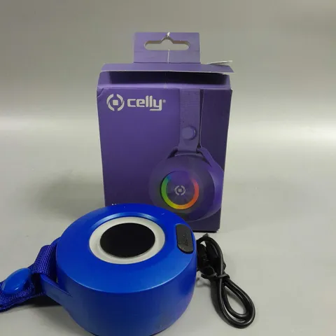 BOXED CELLY WIRELESS SPEAKER WITH RGB LIGHTS