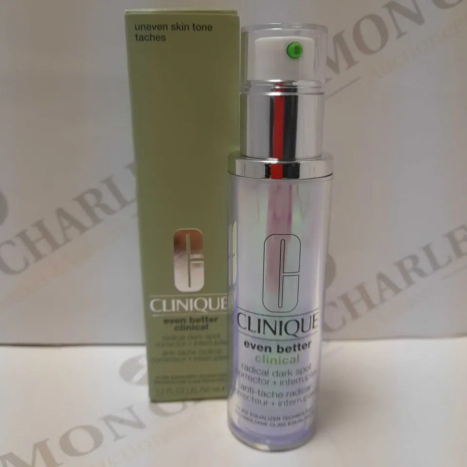 CLINIQUE EVEN BETTER CLINICAL RADICAL DARK SPOT CORRECTOR + INTERRUPTER 50ML