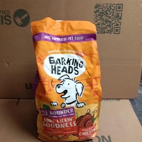 BARKING HEADS DOG FOOD BAG – 100% COMPLETE PET FOOD 2KG