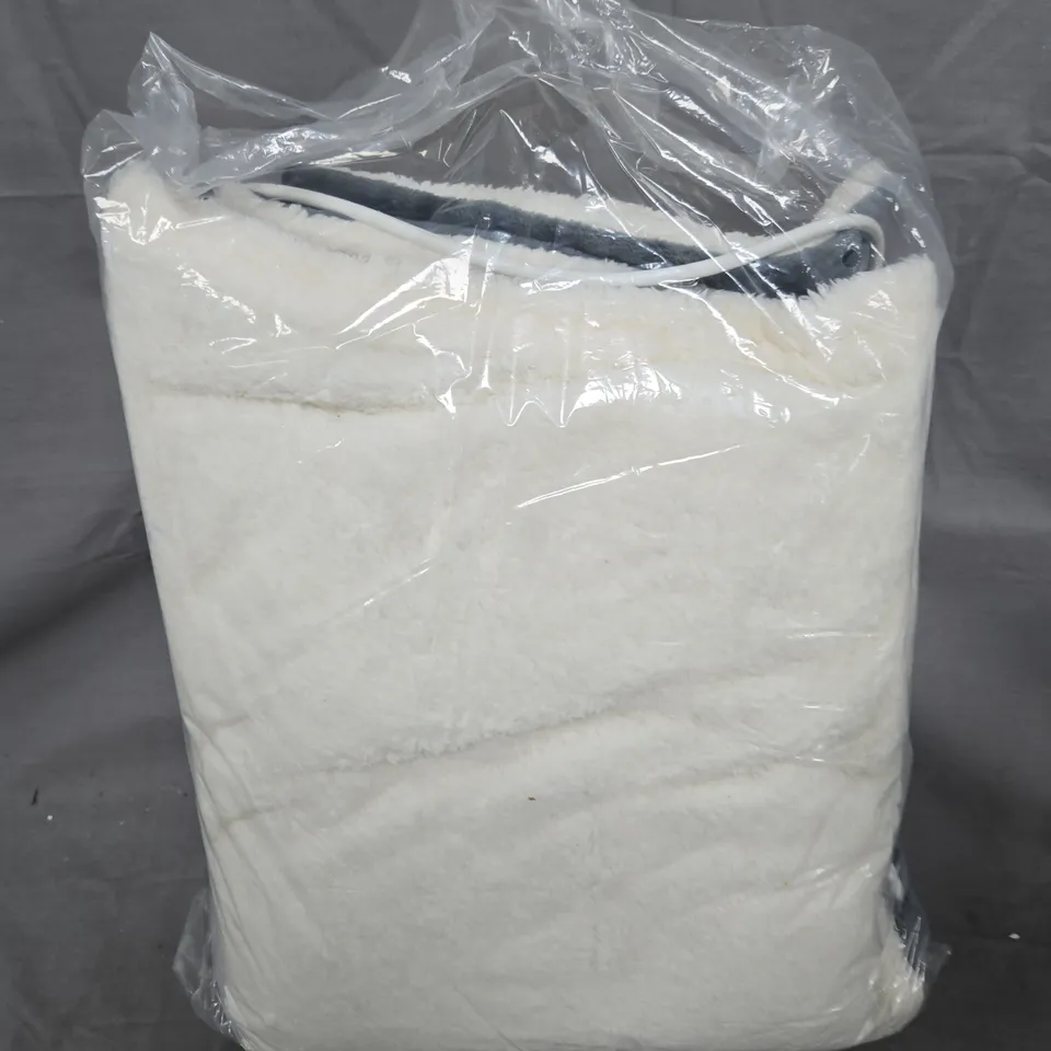 DMD SOFT SHERPA FLEECE ELECTRIC BLANKET 