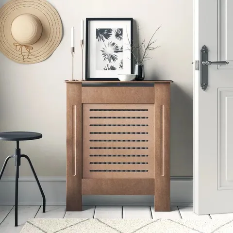 BOXED RESSIE MILTON RADIATOR COVER 111 X 19 X 82CM