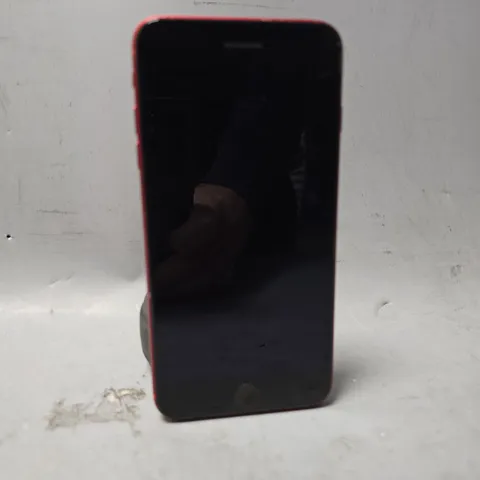 APPLE IPHONE IN RED - MODEL UNSPECIFIED