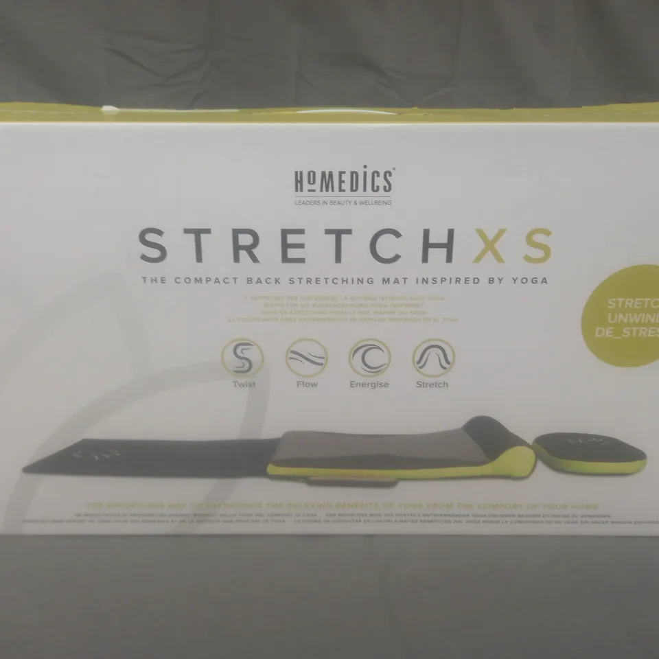 BOXED HOMEDICS STRETCH XS COMPACT BACK STRETCHING MAT TYM-500-EU