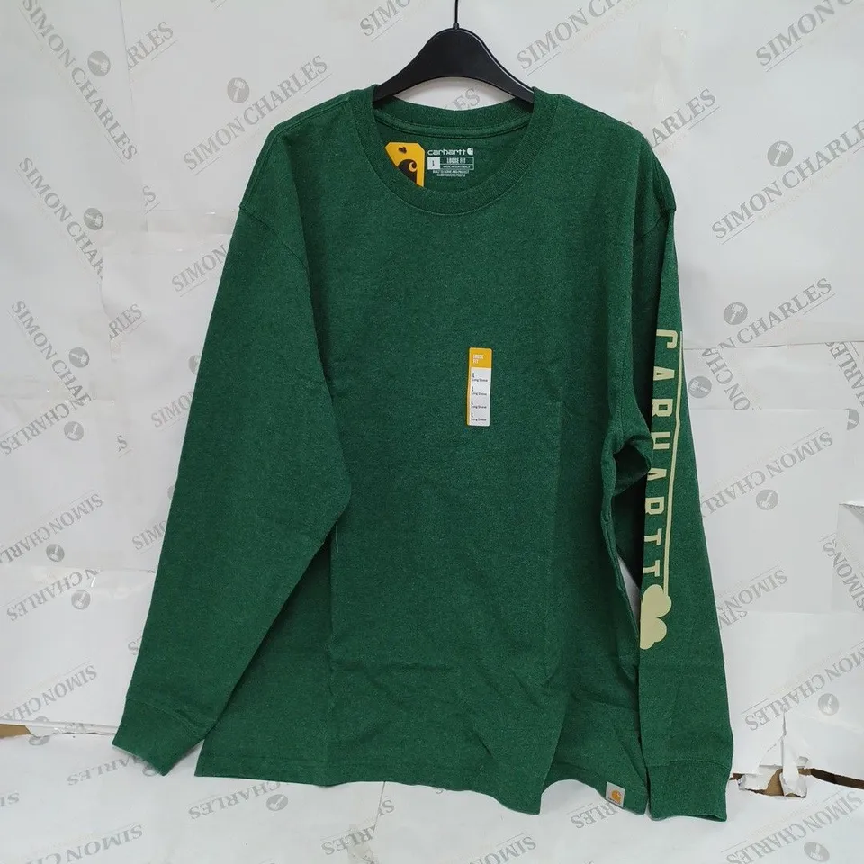 CARHARTT SHAMROCK GRAPHIC T-SHIRT- LARGE
