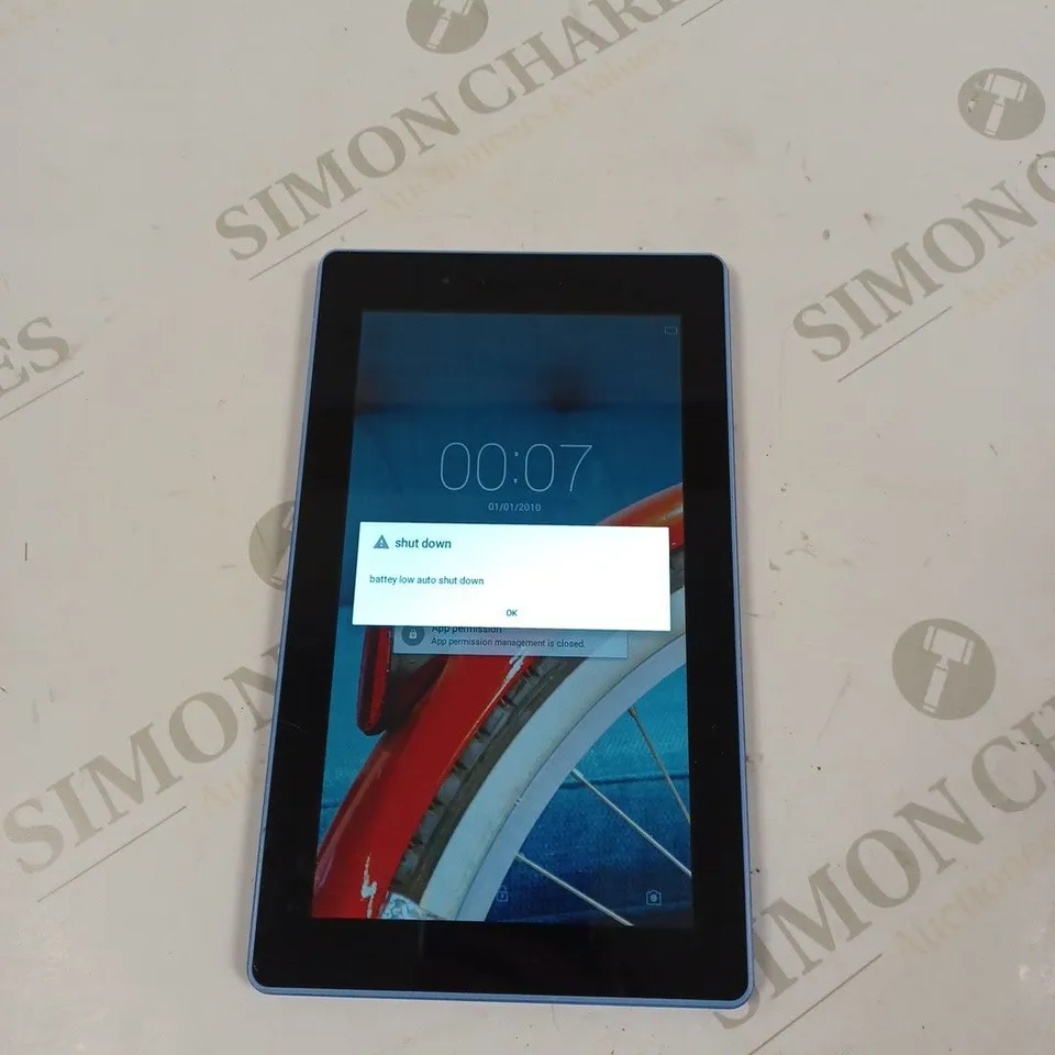 LENOVO TAB 3 IN BLUE