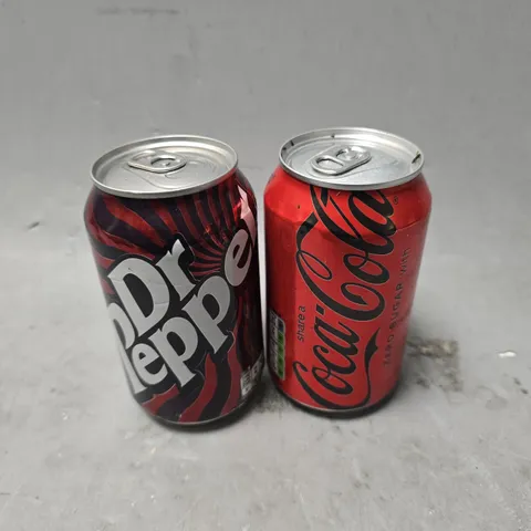 APPROXIMATELY 10 ASSORTED DRINKS ITEMS TO INCLUDE - COCA COLA ZERO SUGAR & DR PEPPER 