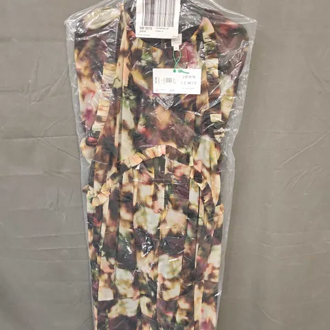 WOMENS CHIFFON FRILL DRESS SIZE - SIZE 12