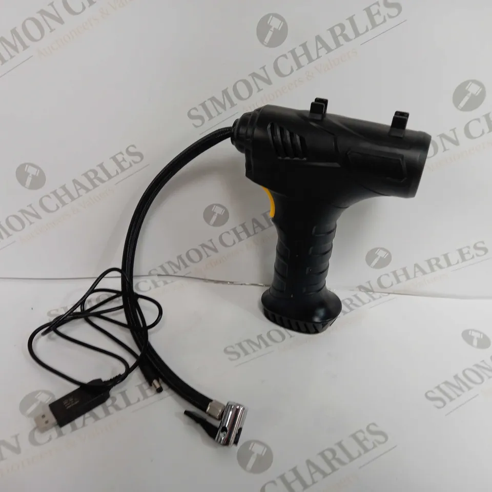 BOXED TIRE INFLATOR - BLACK