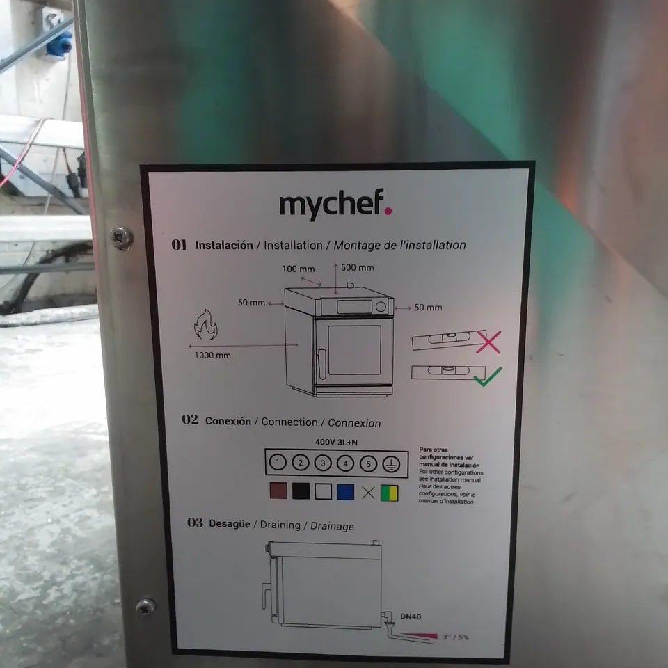 MYCHEF STAINLESS STEEL COMMERCIAL OVEN