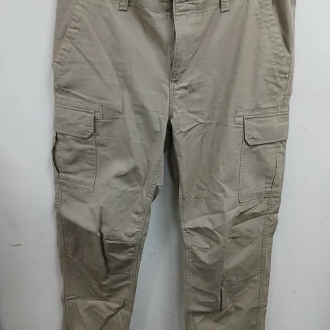 DICKIES CARGO TROUSERS IN KHAKI - W33