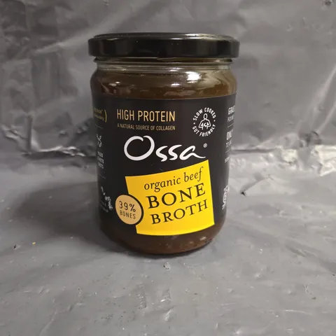 OSSA ORGANIC BEEF BONE BROTH 10X515ML - COLLECTION ONLY