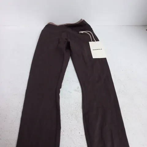 ADANOLA ULTIMATE DOUBLE LAYER LEGGINGS – COFFEE BEAN / DUSTY BROWN - M