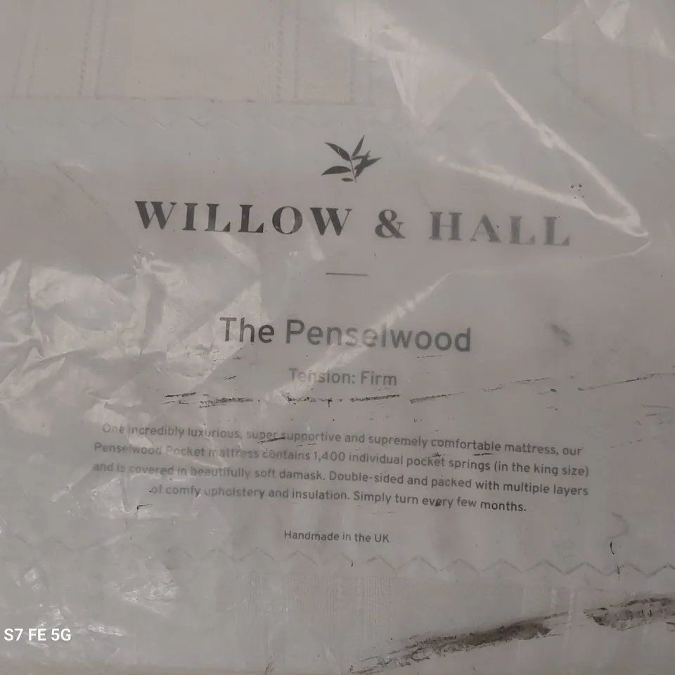 QUALITY BAGGED 5' KINGSIZE THE PENSELWOOD MATTRESS