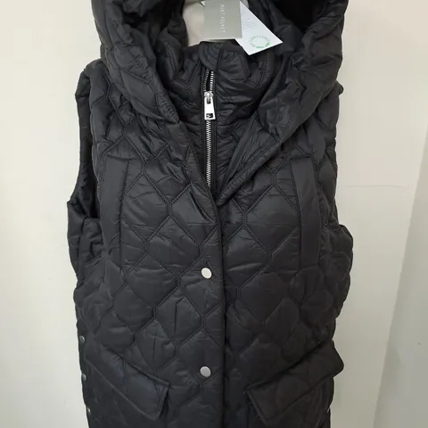 MINT VELVET UTILITY DETAIL PADDED GILET - L