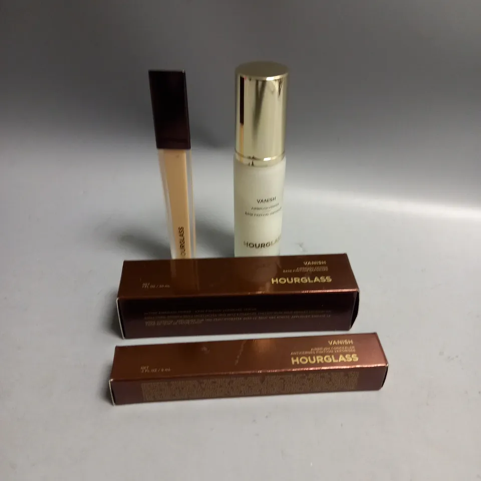BOXED HOURGLASS VANISH AIRBRUSH PRIMER 30ML AND VANISH AIRBRUSH CONCEALER CEDAR 6ML